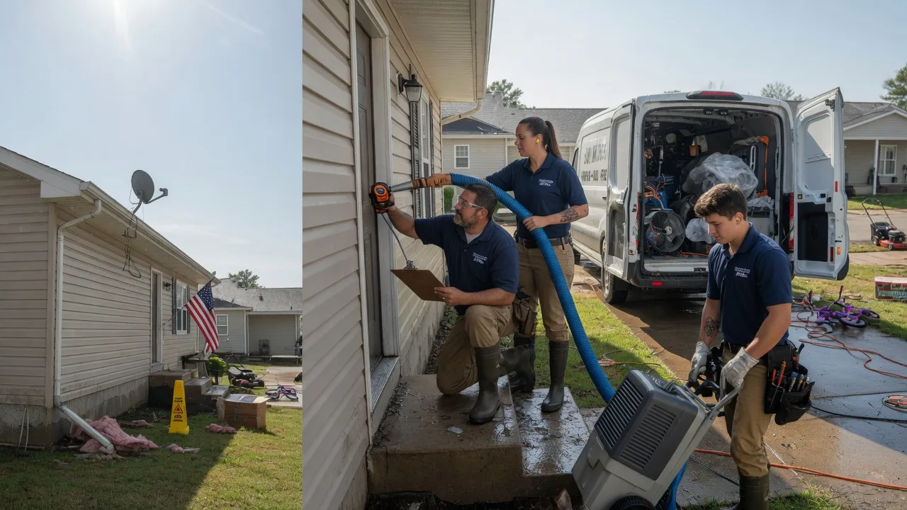 Ceiling Water Damage Restoration in Moreland, GA near me